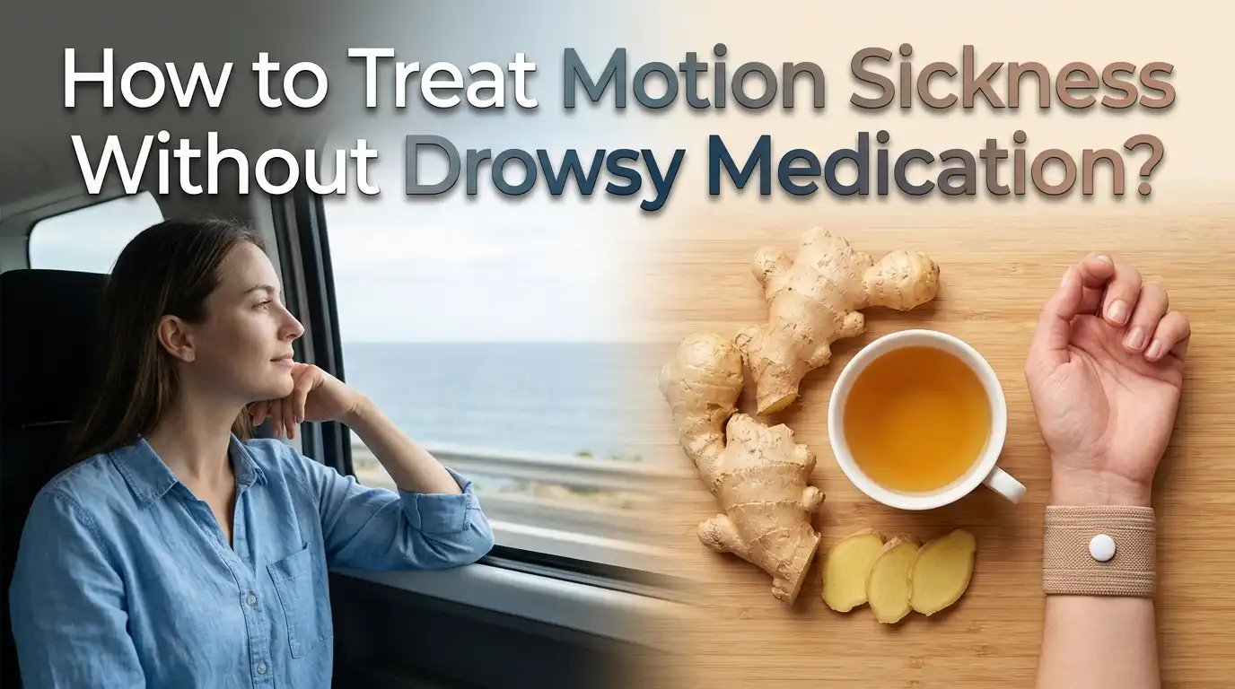 How to Treat Motion Sickness Without Drowsy Medication?
