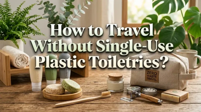 How to Travel Without Single Use Plastic Toiletries?