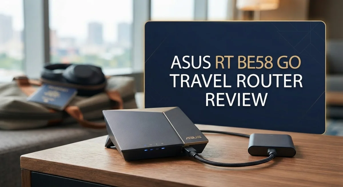 ASUS RT-BE58 Go Travel Router Review: WiFi 7 Performance