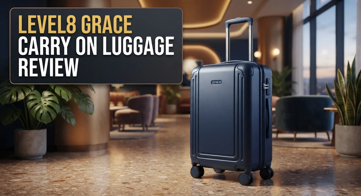 Level8 Grace Carry-On Luggage Review: Lightweight & TSA-Approved