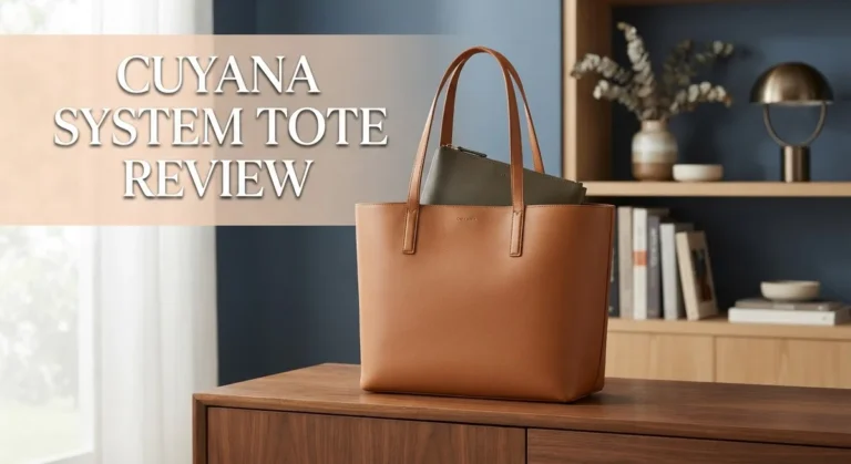 Cuyana System Tote Review: Italian Leather Bag for Work?