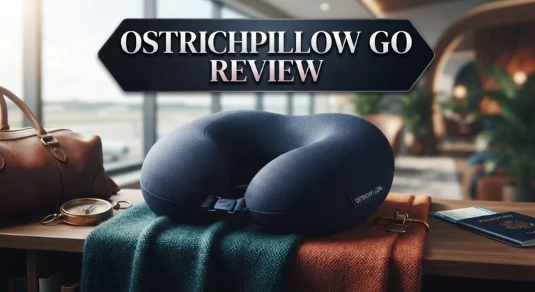 Ostrichpillow Go Review: Memory Foam Neck Pillow for Travel and Sleep