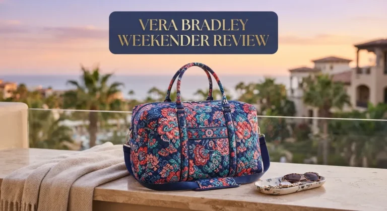 Vera Bradley Weekender Review: Spacious Travel Bag?