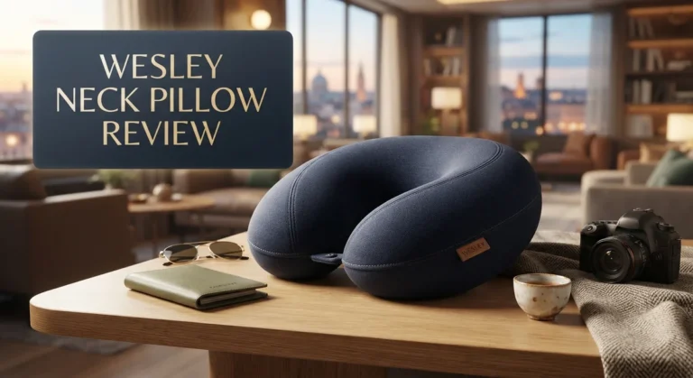 Wesley Neck Pillow Review: Memory Foam Travel Support for All Positions