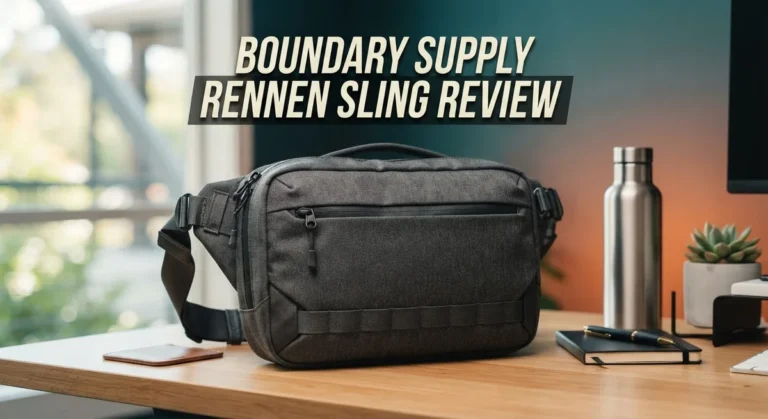 Boundary Supply Rennen Sling Review: Lightweight Crossbody Bag?