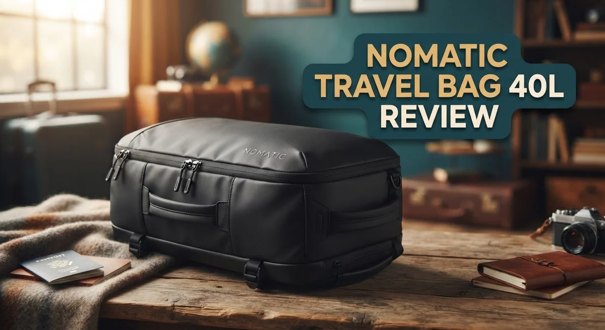 Nomatic Travel Bag 40L Review: Carry-On Backpack for 5-10 Day Trips
