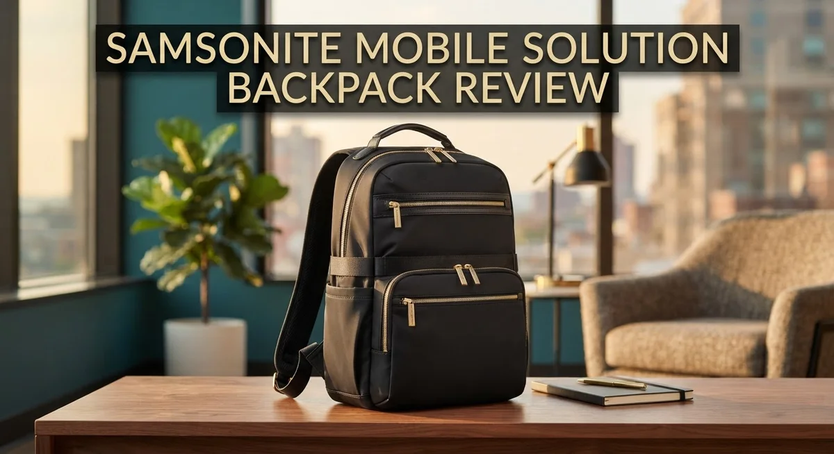 Samsonite Mobile Solution Backpack Review: Features, Design & Performance