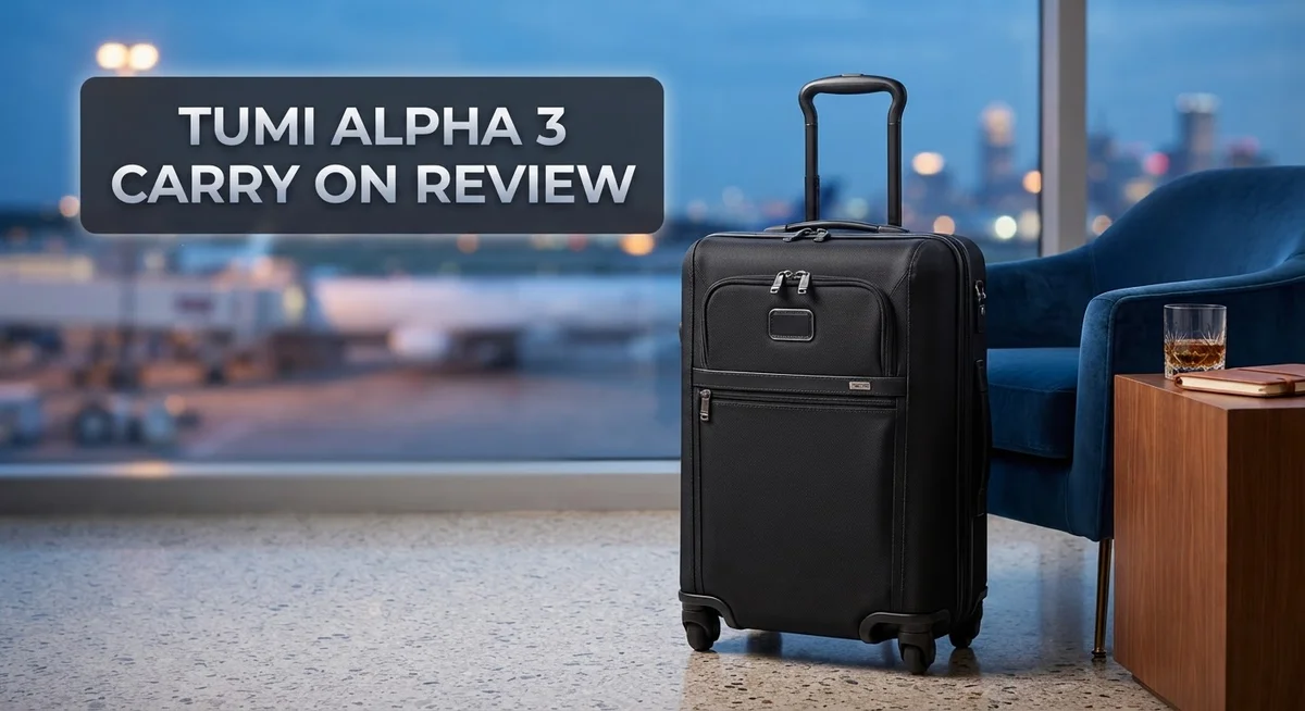 Tumi Alpha 3 Carry On Review: Durability, Design, and Travel Performance