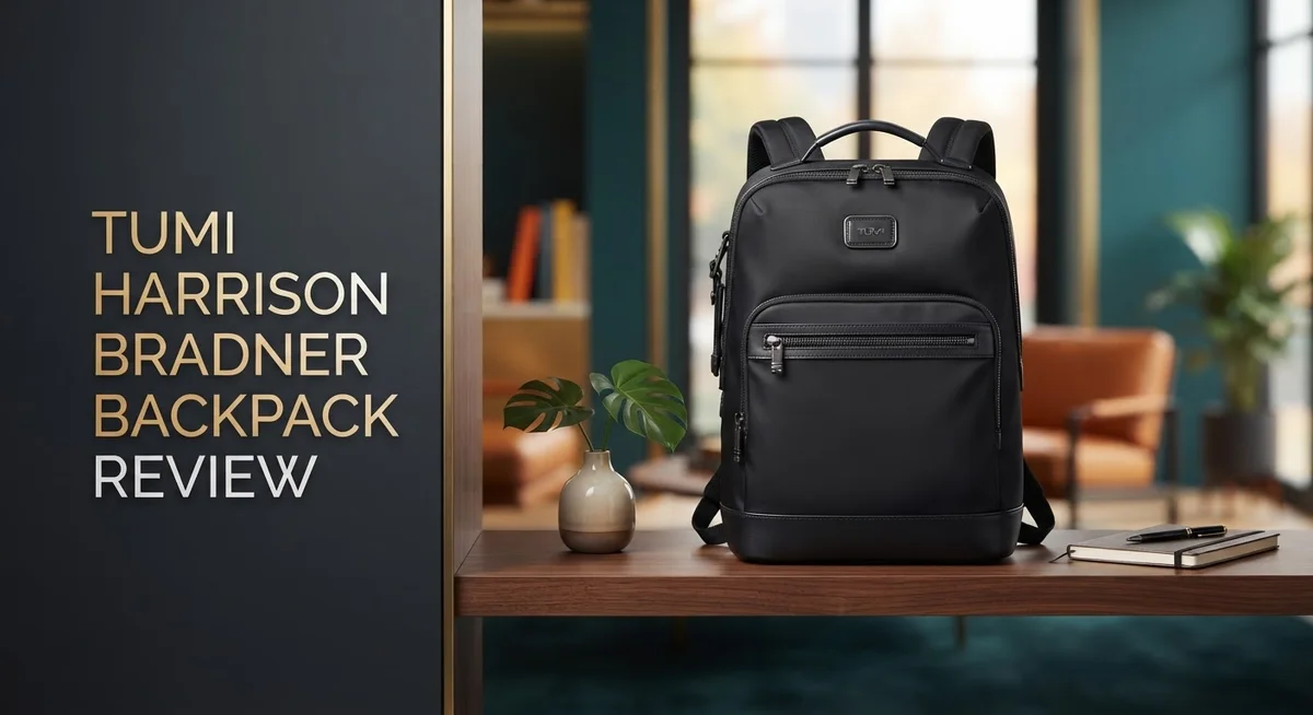 Tumi Harrison Bradner Backpack Review: Design, Quality, and Performance