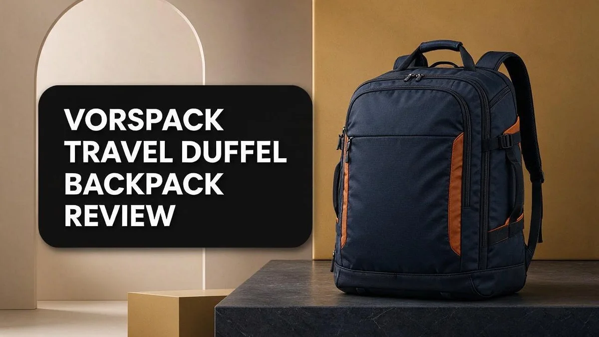 Vorspack Travel Duffel Backpack Review: Sizes, Features, and Who It Suits